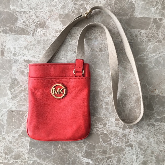 Michael Kors Fulton Crossbody in Mandarin - Picture 2 of 4